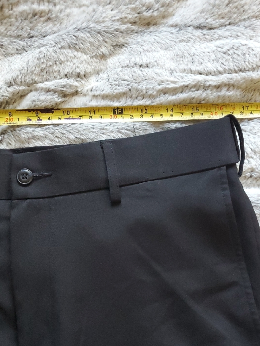 Grand Slam Men's Black Flat-Front Golf Shorts - Picture 6 of 7